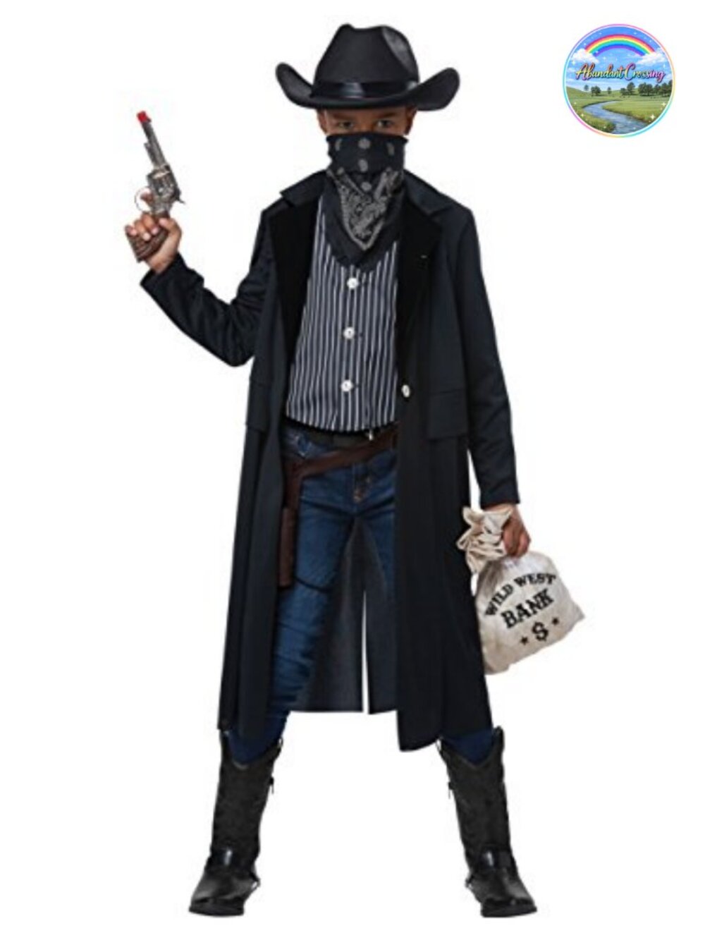 California Costumes Boys Wild West Gunslinger Costume Small